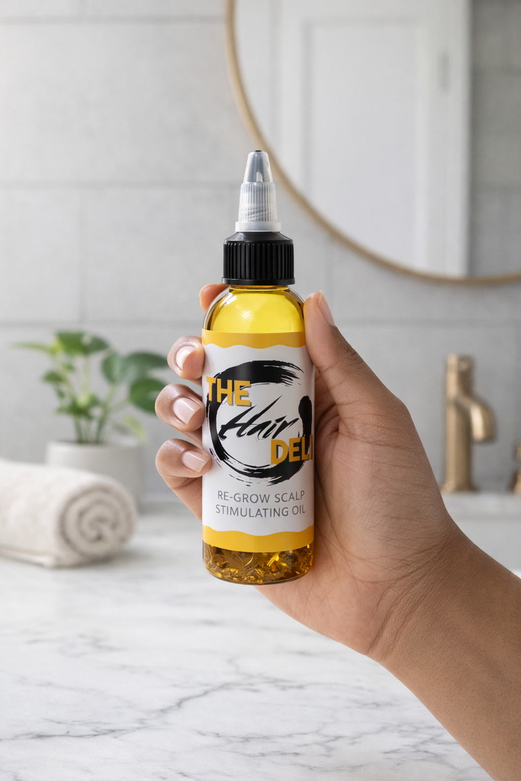 ReGrow Herb Infused Hot Oil Treatment