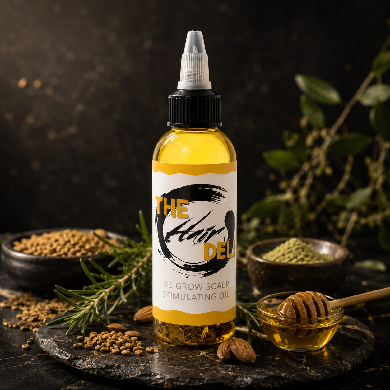 Stimulating Hair oil